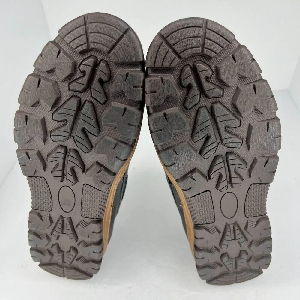 Hawke & Co Mens Dark Gray Lace Up Round Toe Low Top Size 10.5 Boat Shoes